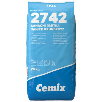 CEMIX Sanačná omietka 2742, 25 kg