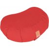 Gorilla Sports Vankúš na jogu polmesiac, červený