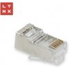 LYNX konektor STP Cat6a, 50µ, 100ks LX-CON-CAT6A-STP-50