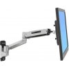 ERGOTRON LX Sit-Stand Wall Mount Arm, Polished 45-353-026
