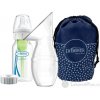 Dr.BROWN´S MILKFLOW ZBERAČ MATERSKÉHO MLIEKA silikónový, jednodielny, s doplnkami (plastová fľaša 120ml, uzáver, kefka, vrecko) 1x1 set