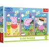 TREFL Puzzle Prasiatko Peppa: Sila priateľstva 3x50 dielikov