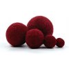 Plstěná kulička vel.XS 025-Maroon