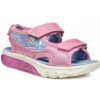 Geox sandále pre deti, ružová látka, veľkosť 34