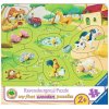 RAVENSBURGER Drevená vkladačka Zvieratká na farme
