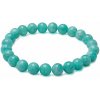 Nefertitis Amazonit náramok AA kvalita korálky 8 mm NF26473 - obvod cca 17 až 23 cm