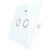 Smart vypínač osvetlenia MOES Light Button Switch WS-EU2 WiFi Tuya