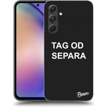 Púzdro Picasee silikónové Samsung Galaxy A54 5G - Vlastnoruční TAG od Separa - pouze 500 kusů čierne