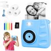 FOTOAPARÁT PRE DETI S OKAMŽITOU TERMICKEJ TLAČOU - IDEÁLNY DARČEK