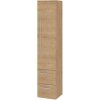 Mereo, Mereo Bino, kúpeľňová skrinka vysoká 163 cm, pravá, dub Arlington, MER-CN628