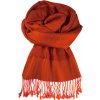 Florencie pašmína šál tmavo oranžová