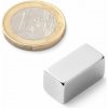 SOLLAU Neodymový magnet hranol 10x10x20 mm, N42, ponikelovaný