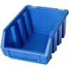 Manutan Ergobox Plastový box 2 7,5 x 16,1 x 11,6 cm, modrý