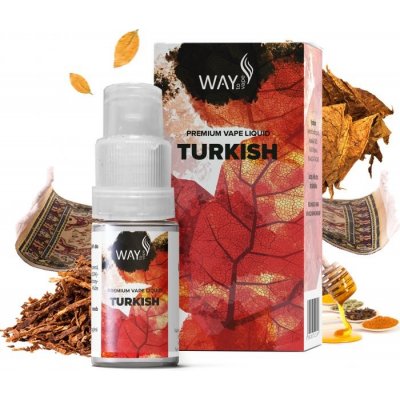 WAY to Vape Turkish 10ml Síla nikotinu: 3mg