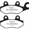 Brzdové doštičky EBC FA165R