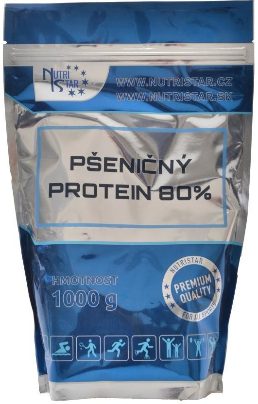 NutriStar Pšeničný Protein 80% 1000 g