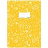 Obal na zošit Schooldoo A5 žltý /1ks