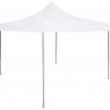 Profesionálny skladací párty stan 2x2 m, oceľ, biely