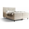 Čalúnená posteľ boxspring AMIR - monolith 02 / 180x200