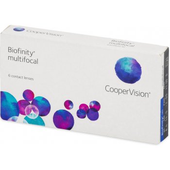 Cooper Vision Biofinity Multifocal 6 šošovek