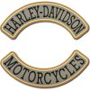 Moto nášivka Harley Davidson Motorcycle Rockers reflexná XXL na chrbát