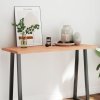 Stolová doska svetlohnedá 120x50x(2-4)cm ošetrený masív hrany-ForU-363958