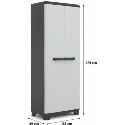 KIS Linear High cabinet 009724BKGLCBS