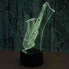 Beling detská lampa, Saxafón , 7 farebná R433P54