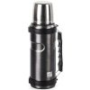 Termoláhev G21 na pití, 1000 ml, ocelově šedá s rukojetí