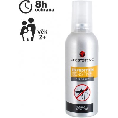 LifeSystems Expedition Sensitive 100 ml repelent