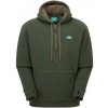 Mikina Ridgeline Ballistic Long Sleeved Fleece Hoodie - Deep Forest Velikost: XXL