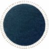 Dywany Łuszczów Berber 9000 navy Modrá