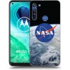Picasee silikónový prehľadný obal pre Motorola Moto G8 - Nasa Earth