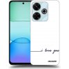 Picasee silikónový čierny obal pre Xiaomi Redmi 13 4G - Milujem ťa