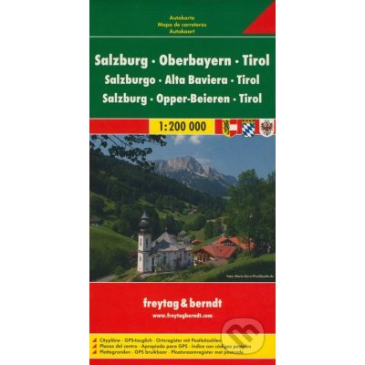 Salzburg Oberbayern Tirol 1: 200 000