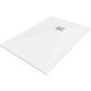 Mexen Stone+ kompozitový obdĺžnikový sprchový kút 130 x 90 cm, biely - 44109013