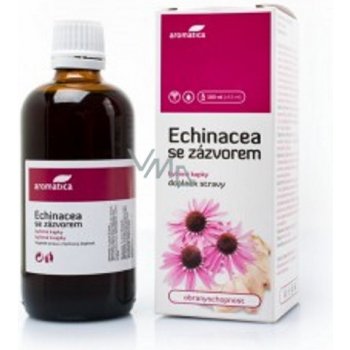 Aromatica Echinacea se zázvorem bylinné kapky 100 ml