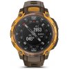 Garmin Instinct Crossover AMOLED, Bronze Sunburst, Cocoa silocone band