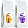 Zrnková káva 2kg CREMA+MOKKA Crush Beans MIX