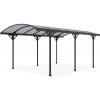 Voľne stojaca pergola na auto NEVADA 3x5,1 m studenosivá