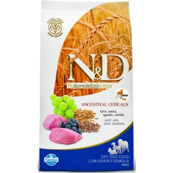 N&D Low Grain Adult Maxi Lamb & Blueberry 12 kg