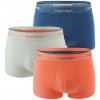 Calvin Klein - boxerky 3PACK Icon cotton stretch coral pop with dark denim logo - limitovaná fashion edícia-XL (101-106 cm)