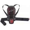 páteřový chránič NUCLEON KR-1 CELL, ALPINESTARS (transparentní/šedá/červená/černá, vel. M)