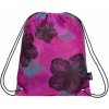 Bagmaster Školský vak na prezuvky SHOES MARK 20 A PINK/BLACK/TURQUOISE