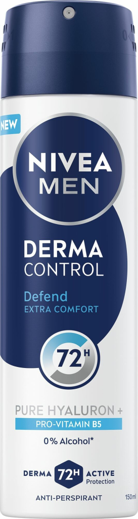 Nivea Antiperspirant v spreji Men Derma Control Defend 150 ml