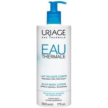 Uriage Eau Thermale hodvábne telové mlieko pre suchú a citlivú pokožku 200 ml