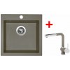 Akčný set Sinks VIVA 455 Truffle + batéria MIX 3 P GR
