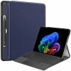 ENKAY 128137 ENKAY LEATHER Zaklápací kryt pre Microsoft Surface Pro 12 modrý