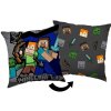JERRY FABRICS Vankúšik Minecraft Survival Mode Polyester, 40/40 cm