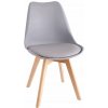 Letoss Kondela Jedálenská stolička Škandinávia (sivá) 3059